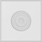 Ekena Millwork Standard Sedgwick Bullseye Rosette with Beveled Edge, 7"W x 7"H x 3/4"P ROSP070X070X075SDG03 - alternate 2